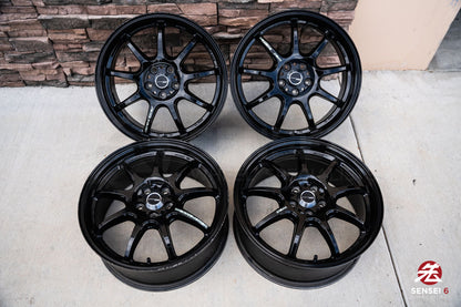 17" Work Emotion D9R (Used Wheels) / 5x100 / 17x7 +53 / Black