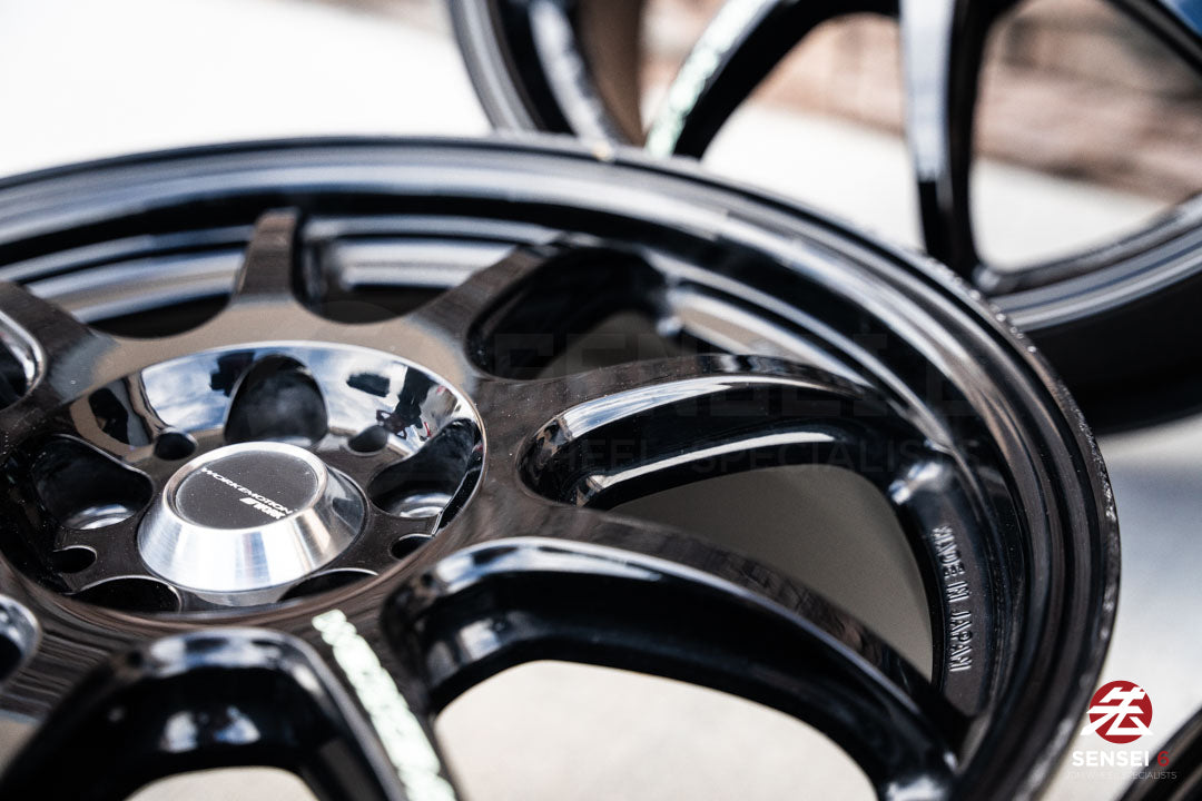 17" Work Emotion D9R (Used Wheels) / 5x100 / 17x7 +53 / Black