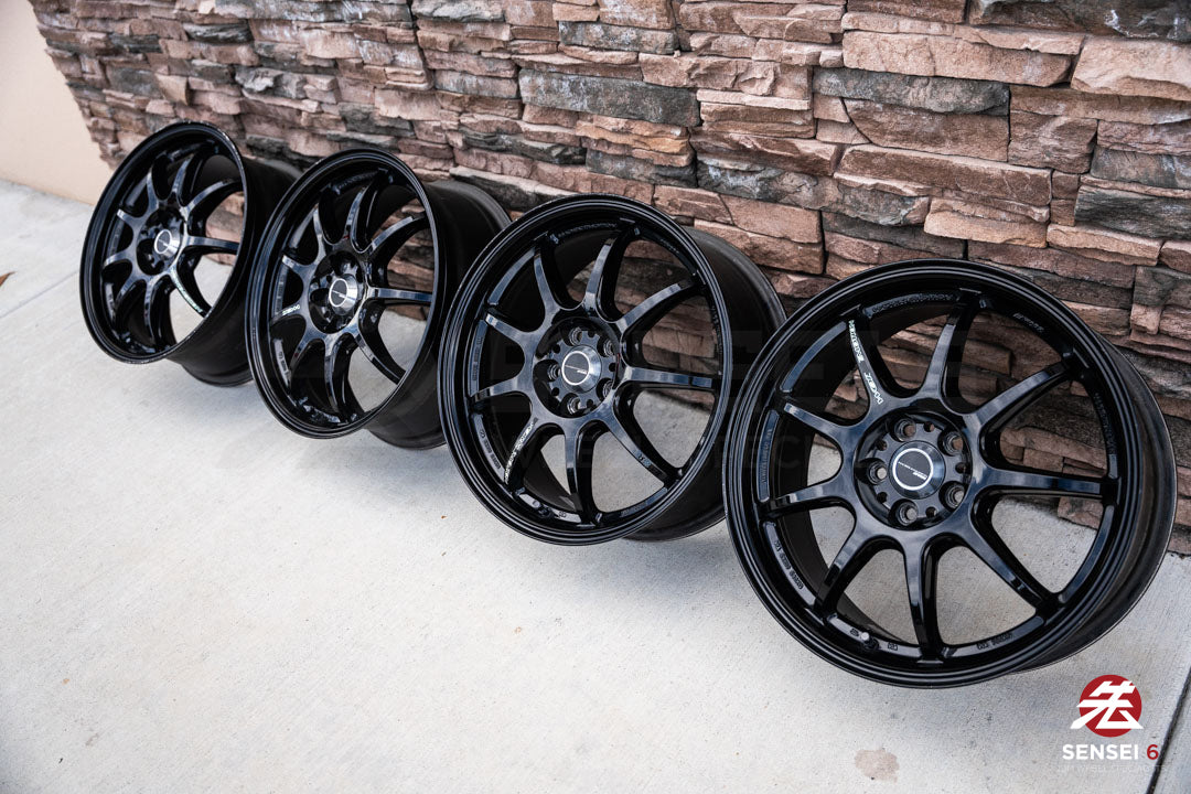 17" Work Emotion D9R (Used Wheels) / 5x100 / 17x7 +53 / Black