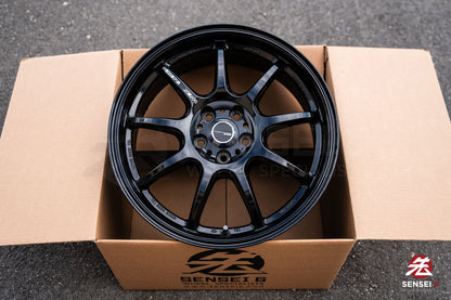 17" Work Emotion D9R (Used Wheels) / 5x100 / 17x7 +53 / Black