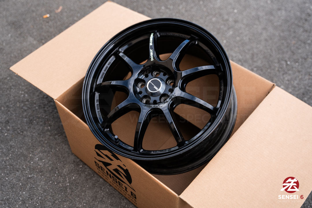 17" Work Emotion D9R (Used Wheels) / 5x100 / 17x7 +53 / Black
