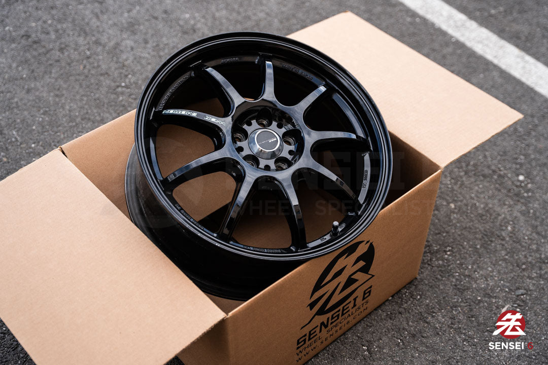 17" Work Emotion D9R (Used Wheels) / 5x100 / 17x7 +53 / Black