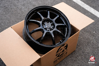 17" Work Emotion D9R (Used Wheels) / 5x100 / 17x7 +53 / Black
