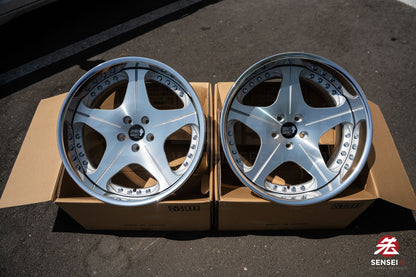 ワークマイスター S1 3P / 18x9.5 +24 / 5x114.3 / バフ仕上げ