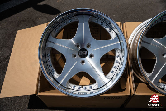 ワークマイスター S1 3P / 18x9.5 +24 / 5x114.3 / バフ仕上げ