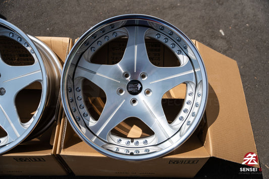 ワークマイスター S1 3P / 18x9.5 +24 / 5x114.3 / バフ仕上げ