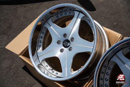 ワークマイスター S1 3P / 18x9.5 +24 / 5x114.3 / バフ仕上げ