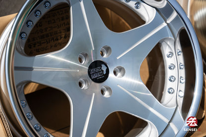 ワークマイスター S1 3P / 18x9.5 +24 / 5x114.3 / バフ仕上げ