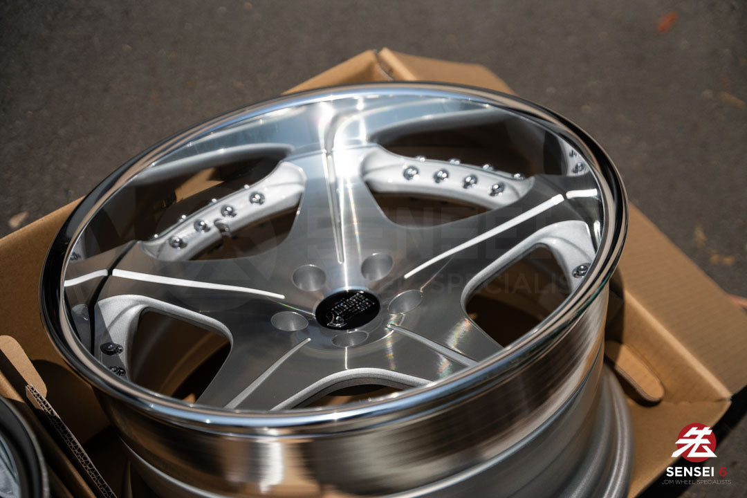 ワークマイスター S1 3P / 18x9.5 +24 / 5x114.3 / バフ仕上げ
