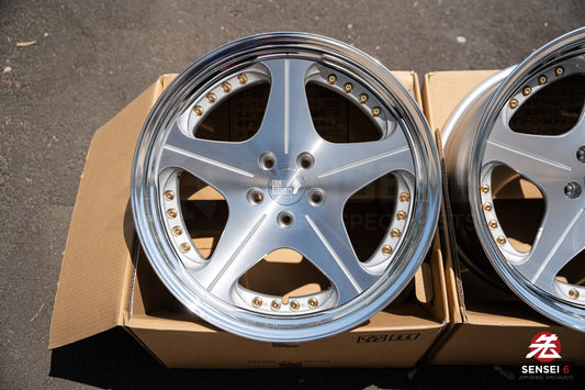 ワークマイスター S1 3P / 18x9.5 +24 / 5x114.3 / バフ仕上げ