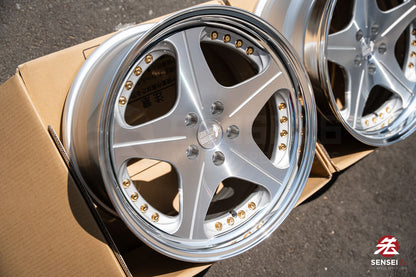 ワークマイスター S1 3P / 18x9.5 +24 / 5x114.3 / バフ仕上げ