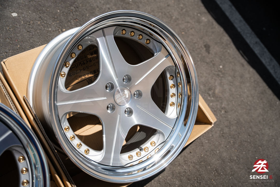 ワークマイスター S1 3P / 18x9.5 +24 / 5x114.3 / バフ仕上げ