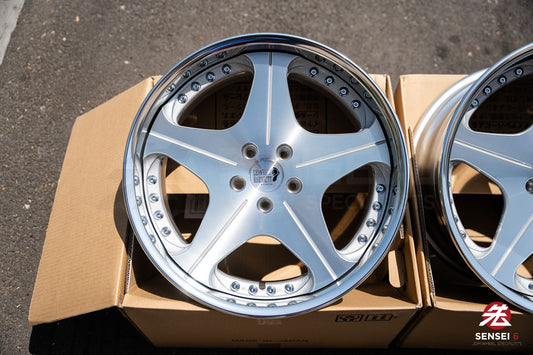 ワークマイスター S1 3P / 18x9.5 +24 / 5x114.3 / バフ仕上げ