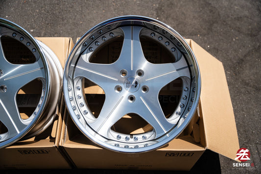 ワークマイスター S1 3P / 18x9.5 +24 / 5x114.3 / バフ仕上げ