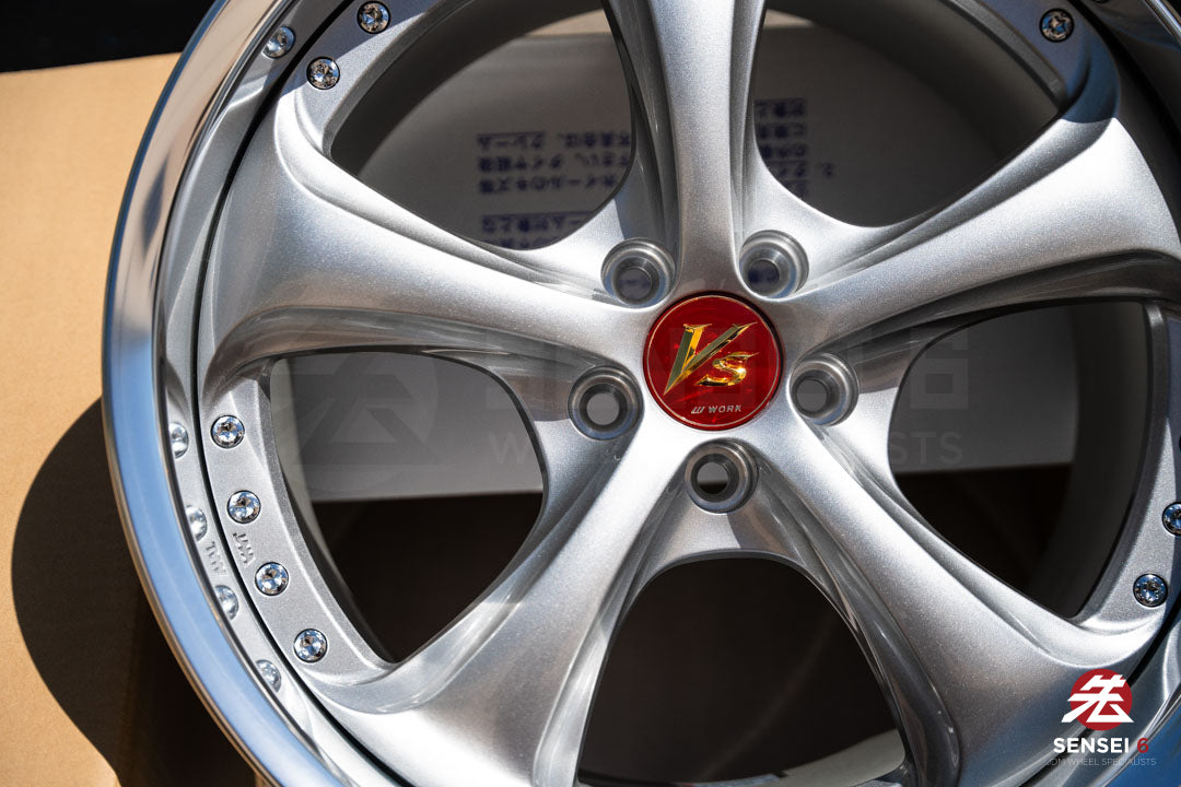 Work VSKF# / 18x9.5 +34 / 5x114.3 / Light Gray Silver (LGS)