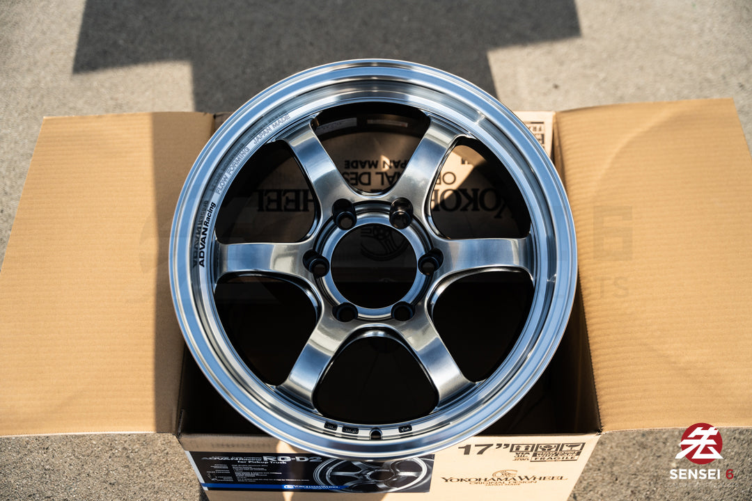 アドバン RG-D2 トラック用 / 17x8.5 -10 / 6x139.7 / マシニング＆レーシング ハイパーブラック