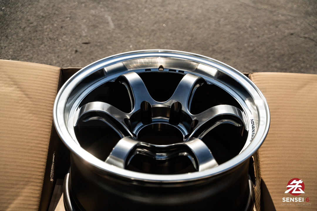 アドバン RG-D2 トラック用 / 17x8.5 -10 / 6x139.7 / マシニング＆レーシング ハイパーブラック