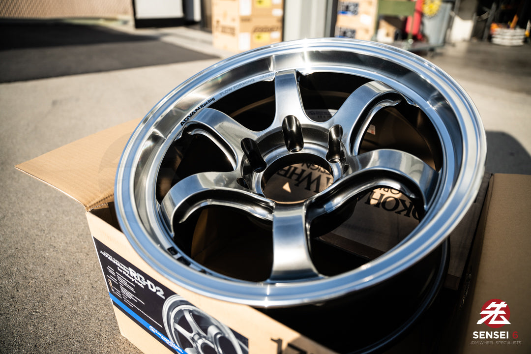 アドバン RG-D2 トラック用 / 17x8.5 -10 / 6x139.7 / マシニング＆レーシング ハイパーブラック