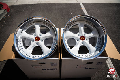 Work VSKF# / 18x10 +2, 18x11 -4 / 5x114.3 / White (WHT)
