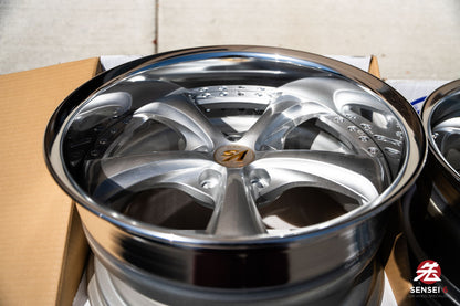 Work VSKF# / 18x9 +16, 18x10 +21 / 5x114.3 / Light Gray Silver (LGS)
