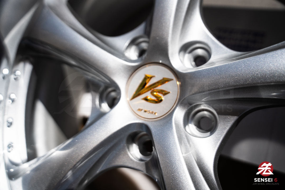 Work VSKF# / 18x9 +16, 18x10 +21 / 5x114.3 / Light Gray Silver (LGS)