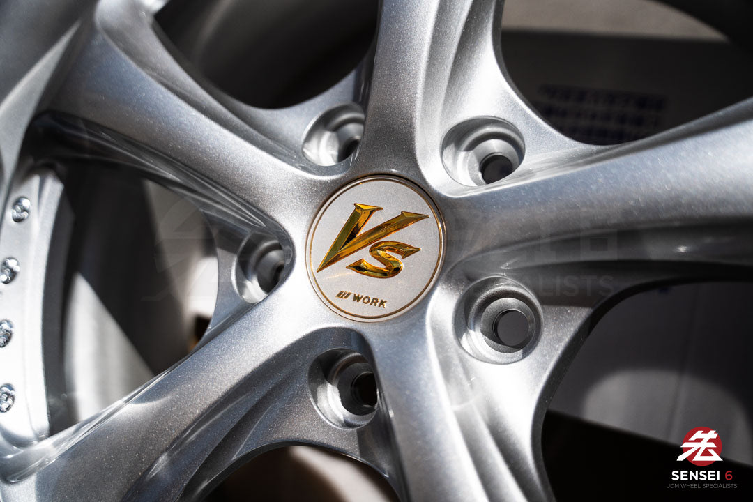 Work VSKF# / 18x9 +16, 18x10 +21 / 5x114.3 / Light Gray Silver (LGS)