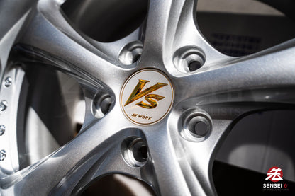 Work VSKF# / 18x9 +16, 18x10 +21 / 5x114.3 / Light Gray Silver (LGS)
