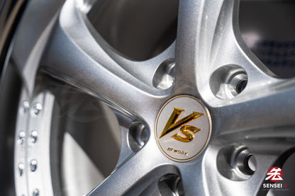 Work VSKF# / 18x9.5 +34 / 5x114.3 / Light Gray Silver (LGS)