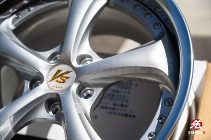 Work VSKF# / 18x9.5 +34 / 5x114.3 / Light Gray Silver (LGS)
