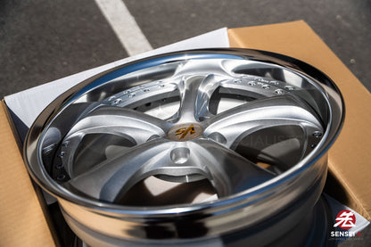 Work VSKF# / 18x9.5 +34 / 5x114.3 / Light Gray Silver (LGS)
