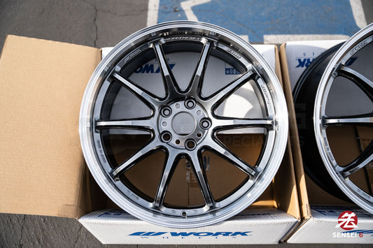 ワーク エモーション ZR10 1P / 19x8.5 +38 / 5x114.3 / グリムブラックダイヤモンドカットリム (GTKRC)