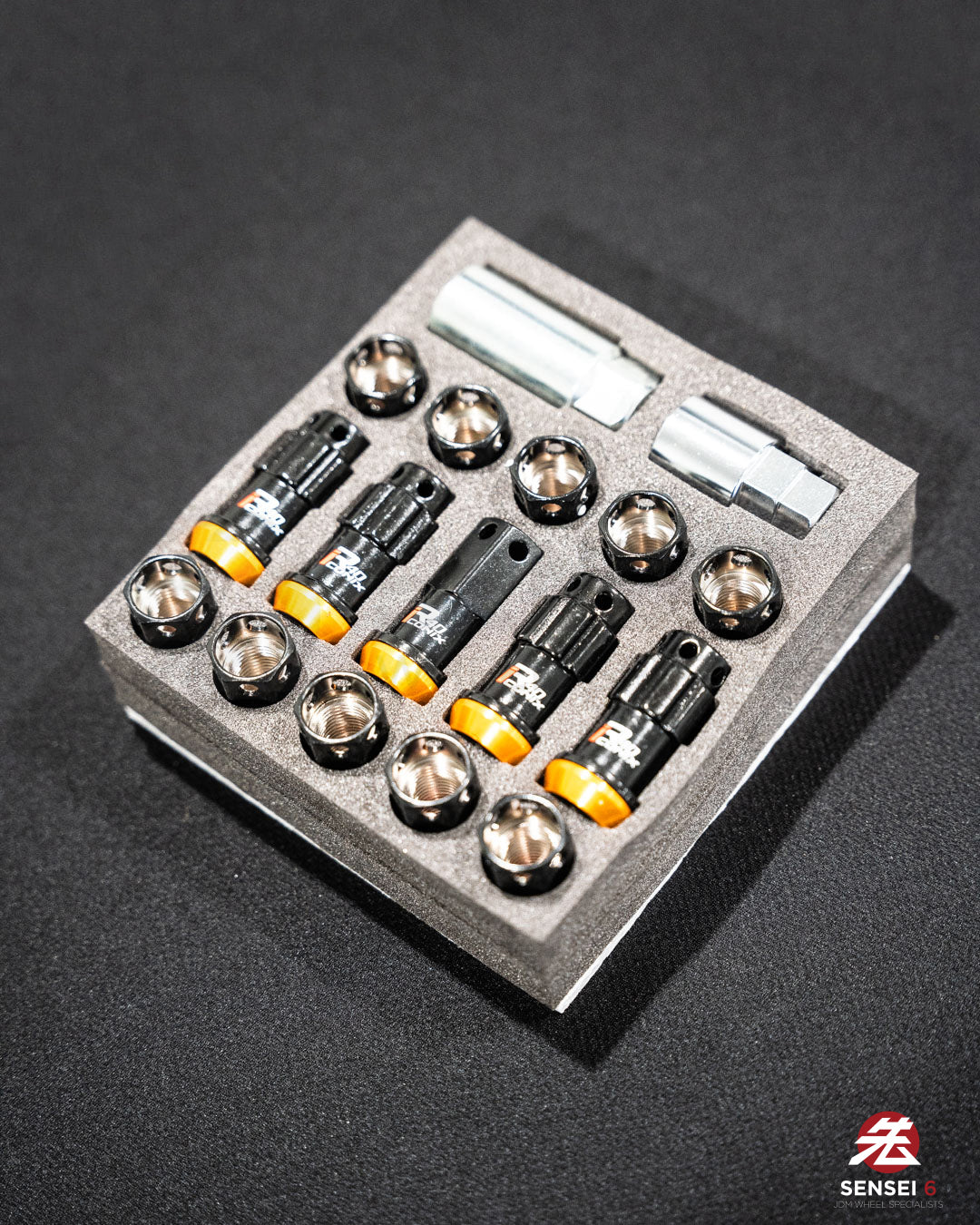 IN STOCK] Project Kics R40 iCONIX M14 Lock & Nut Set (16 + 4 pcs