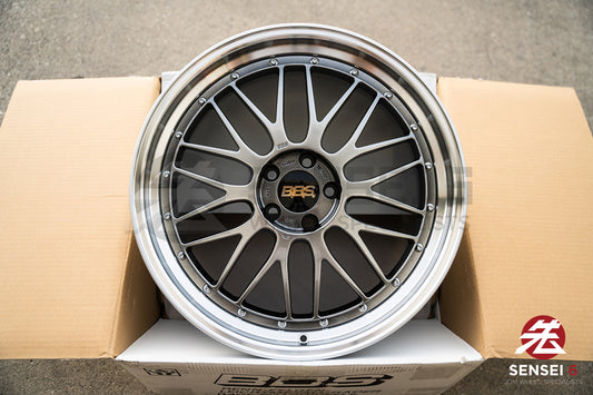 BBS LM / 20x10 +22, 20x11 +24 / 5x112 / Diamante Negro 