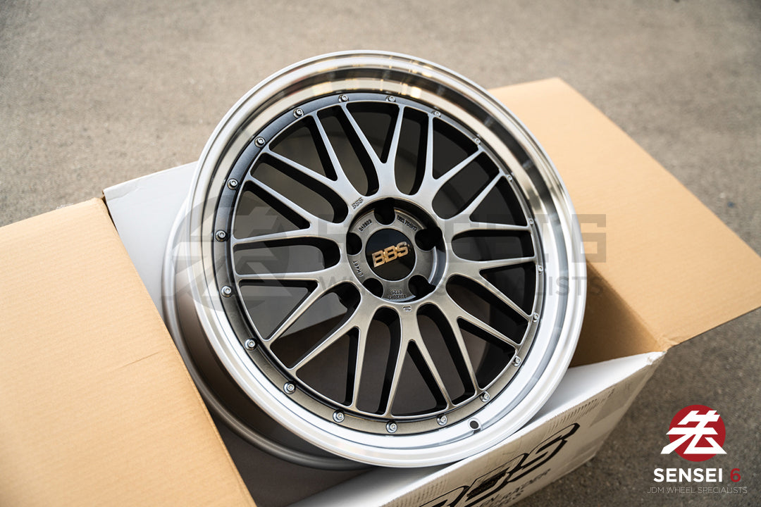 BBS LM / 20x10 +22, 20x11 +24 / 5x112 / Diamante Negro 