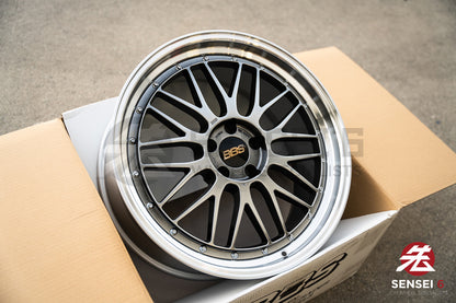 BBS LM / 20x10 +22, 20x11 +24 / 5x112 / Diamante Negro 