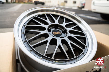 BBS LM / 20x10 +22, 20x11 +24 / 5x112 / Diamante Negro 