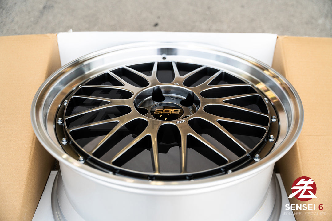 BBS LM / 20x10 +22, 20x11 +24 / 5x112 / Diamante Negro 