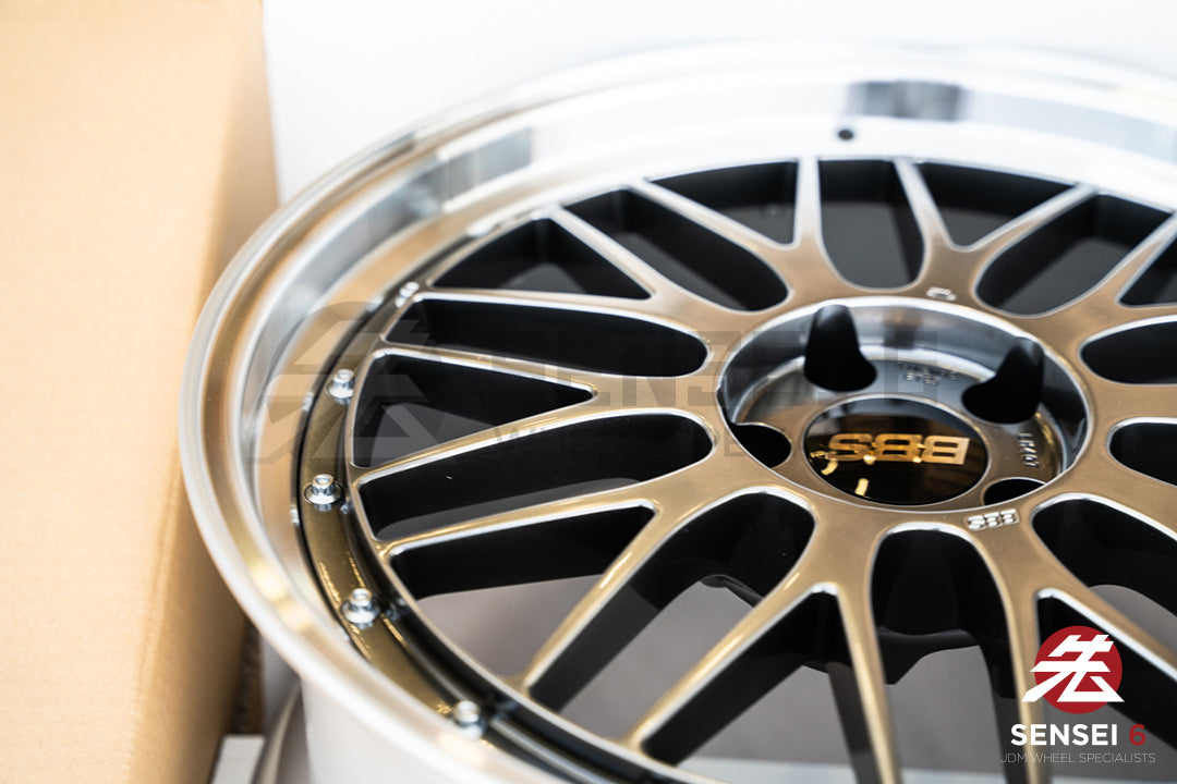 BBS LM / 20x10 +22, 20x11 +24 / 5x112 / Diamante Negro 