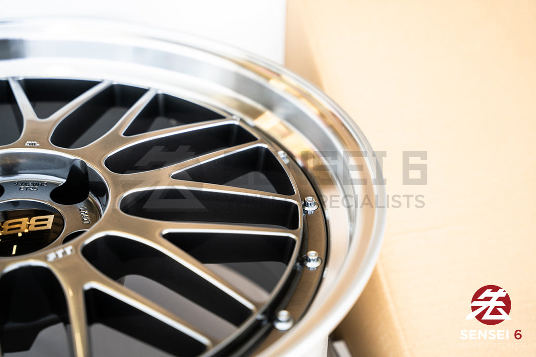 BBS LM / 20x10 +22, 20x11 +24 / 5x112 / Diamante Negro 