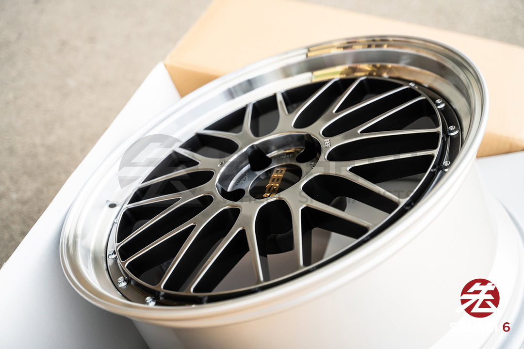 BBS LM / 20x10 +22, 20x11 +24 / 5x112 / Diamante Negro 
