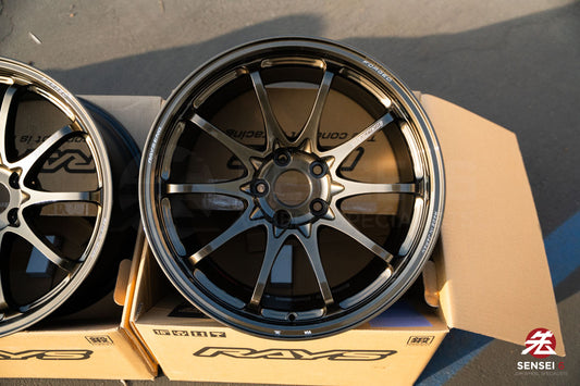 Volk CE28N-Plus / 18x9.5 +22, 18x11 +34 / 5x112 / Metal bronce brillante