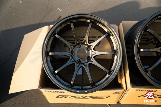 Volk CE28N-Plus / 18x9.5 +22, 18x11 +34 / 5x112 / Metal bronce brillante