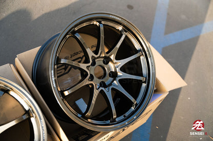 Volk CE28N-Plus / 18x9.5 +22, 18x11 +34 / 5x112 / Metal bronce brillante