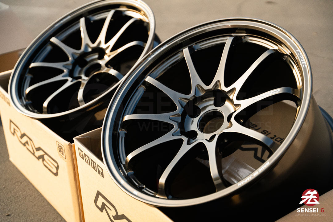 Volk CE28N-Plus / 18x9.5 +22, 18x11 +34 / 5x112 / Metal bronce brillante