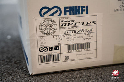 Enkei RPF1RS / 17x9.5 +15 / 5x114.3 / F1 Silver (S)