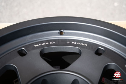 Rays 05X / 18x9 +0 / 6x139.7 / Matte Black (MB)