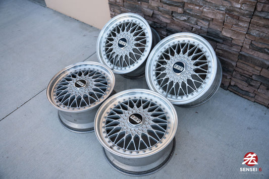 18" BBS Super RS (Used Wheels) / 5x114.3 / 18x8 +42, 18x9 +37 / Silver