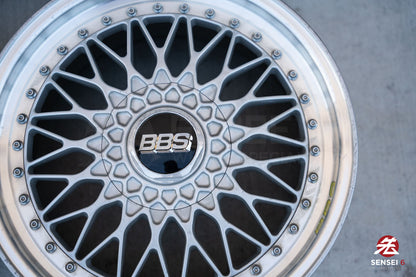 18" BBS Super RS (Used Wheels) / 5x114.3 / 18x8 +42, 18x9 +37 / Silver