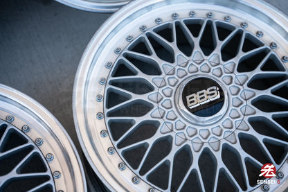 18" BBS Super RS (Used Wheels) / 5x114.3 / 18x8 +42, 18x9 +37 / Silver