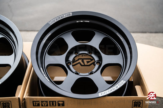 Volk TE37XT M-Spec / 17x8.5-10 / 6x139.7 / Negro mate